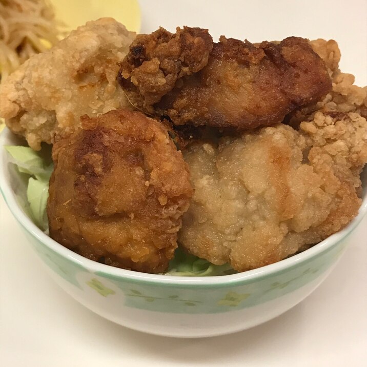 残り物の唐揚げ丼 レシピ 作り方 By リッチニコール 楽天レシピ